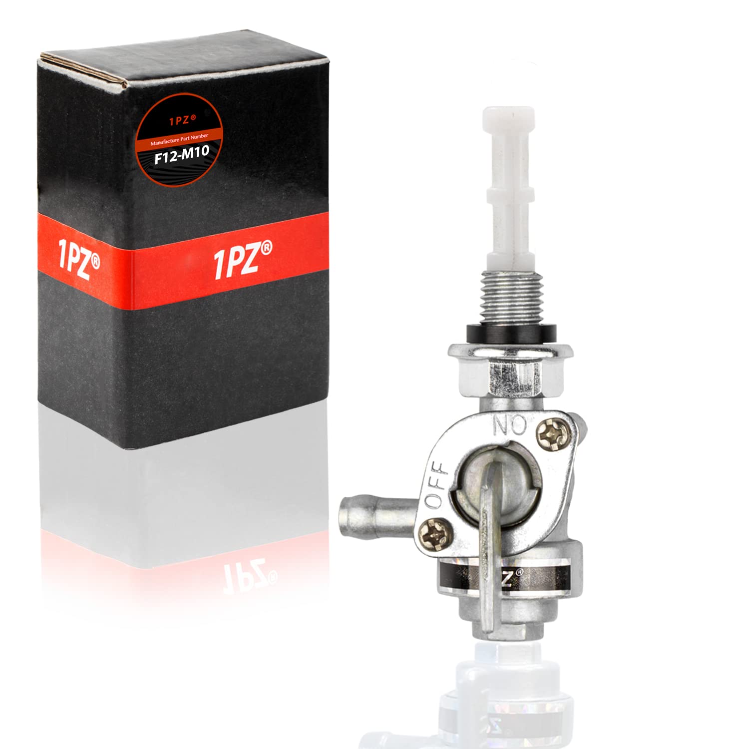 1PZ F12-M10 Benzinhahn M10 x 1,25 Kraftstoffpumpe Kraftstofftankschalter Petcock Ventil Ein-/Ausschalter für Benzingenerator Motorrad Generator Dirt Bike Quad 1PZ F12-M10 Benzinhahn M10 x 1,25 Kraftstoffpumpe Kraftstofftankschalter Petcock Ventil Ein-/Ausschalter für Benzingenerator Motorrad Generator Dirt Bike Quad von 1PZ