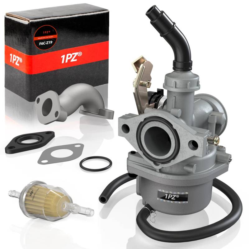 1PZ F6C-Z19 19 mm Vergaser PZ19 Kabel Choke Ersatz für 50cc 70cc 90cc 110cc 125cc ATV Quad Go Kart Scooter Dirt Pit Bike China 4 Räder Taotao Taotao Sunl Roketa Baja Kazuma Rot von 1PZ