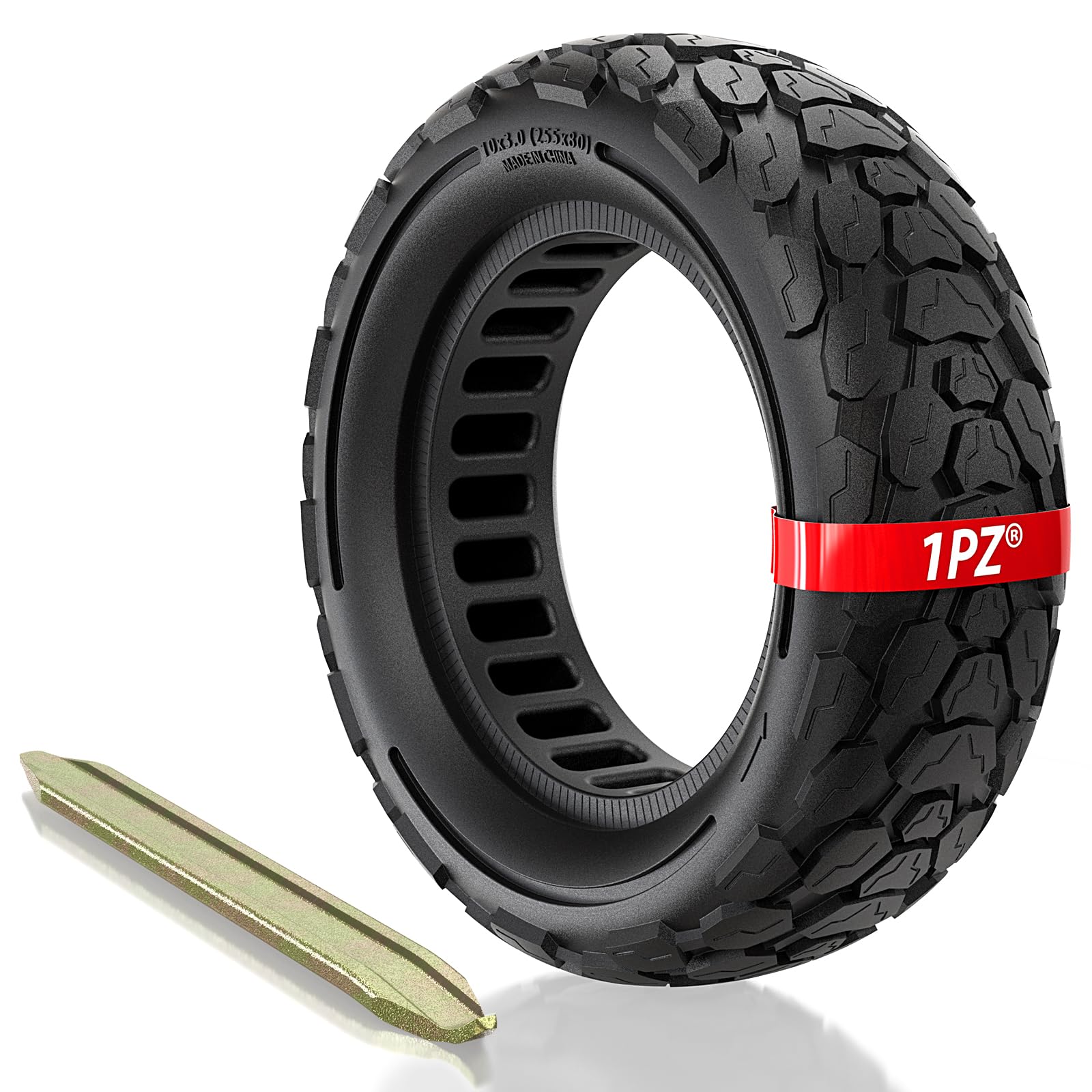 1PZ GKB-N01 10x3 80/65-6 255 x 80 Vollreifen Solide Reifen Ersatz für KUGOO M4 Zero 10X Kaabo Wolf Warrior X MANTIS 10 Elektroroller E Scooter 1PZ GKB-N01 10x3 80/65-6 255 x 80 Vollreifen Solide Reifen Ersatz für KUGOO M4 Zero 10X Kaabo Wolf Warrior X MANTIS 10 Elektroroller E Scooter von 1PZ