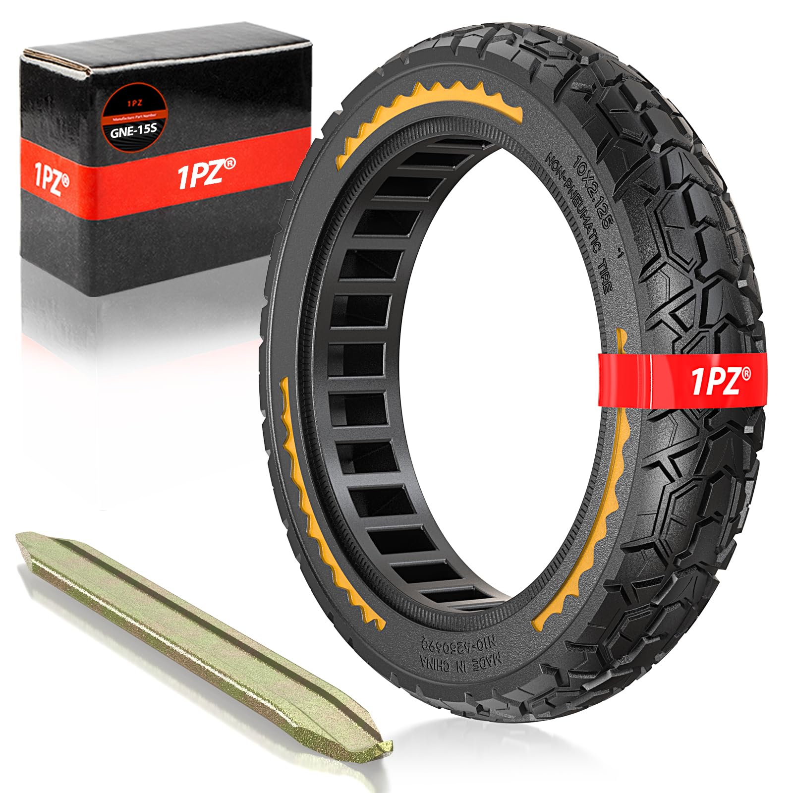 1PZ GNE-15S 10x2.125 Solid Reifen Mit 1 Montagewerkzeug Ersatz für Elektro-Scooter Segway Ninebot F Serie F20 F25 F30 F40 1PZ GNE-15S 10x2.125 Solid Reifen Mit 1 Montagewerkzeug Ersatz für Elektro-Scooter Segway Ninebot F Serie F20 F25 F30 F40 von 1PZ