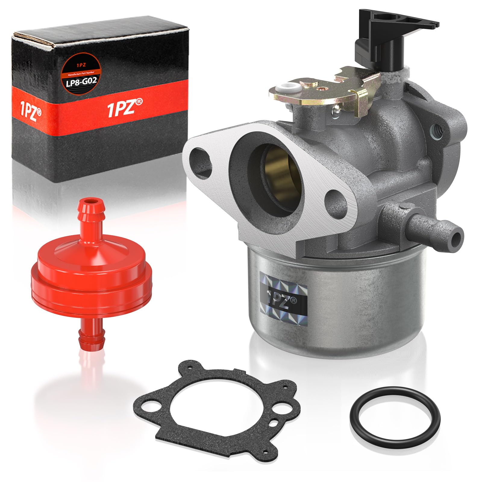 1PZ LP8-G02 Vergaser mit Dichtung und O-Ring Ersatz für Briggs und Stratton Quantum Engine 498965 1PZ LP8-G02 Vergaser mit Dichtung und O-Ring Ersatz für Briggs und Stratton Quantum Engine 498965 von 1PZ