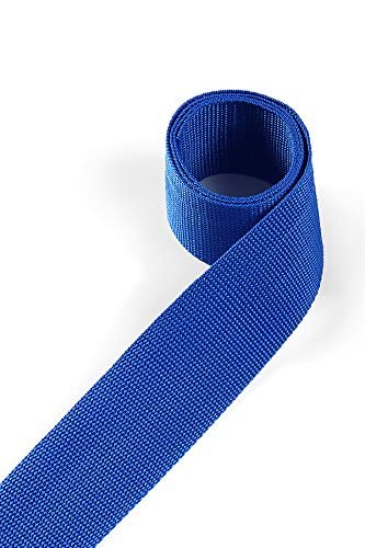 1buy3 Gurtband aus Polypropylen 25mm breit, 4 Meter lang, Farbe:16 - Verkehrsblau | Grundpreis pro Meter = € 1,37 von 1buy3