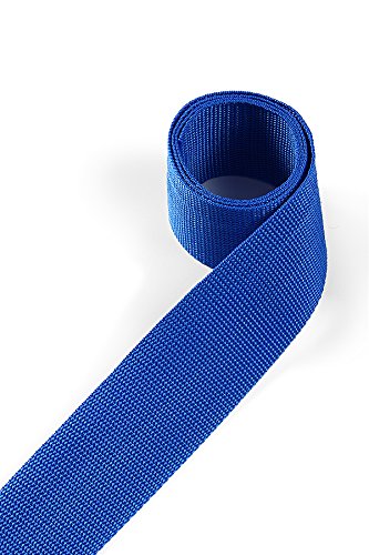1buy3 Gurtband aus Polypropylen 30mm breit, 4 Meter lang, Farbe:16 - Verkehrsblau | Grundpreis pro Meter = € 1,50 von 1buy3