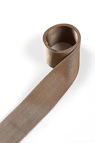 1buy3 Gurtband aus Polypropylen 40mm breit, 4 Meter lang, Farbe:4 - Graubeige | Grundpreis pro Meter = € 1,62 von 1buy3