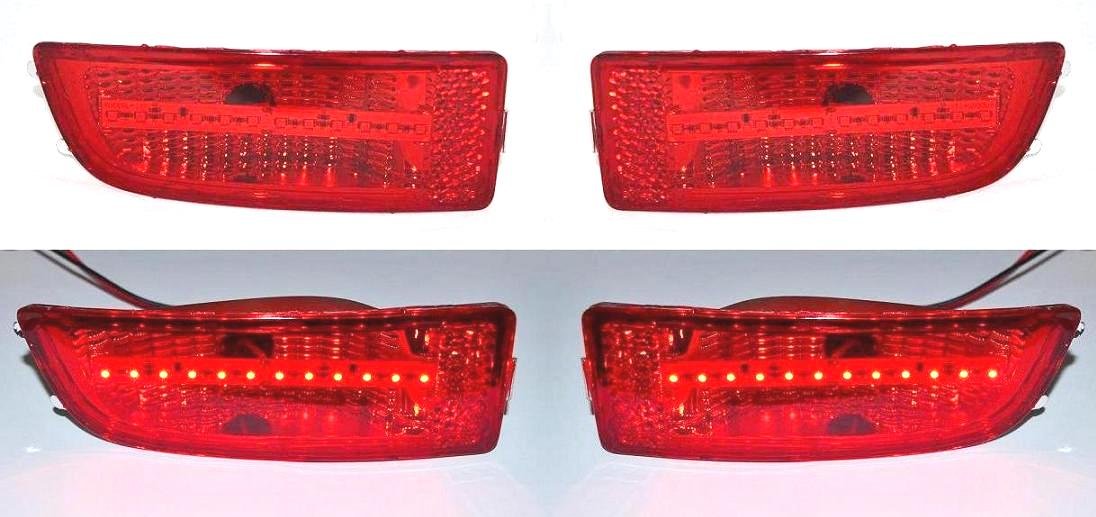 2x LED Rot hinten Schwanz marker Lichter für Sprinter W906 2006-2015 von 24/7Auto