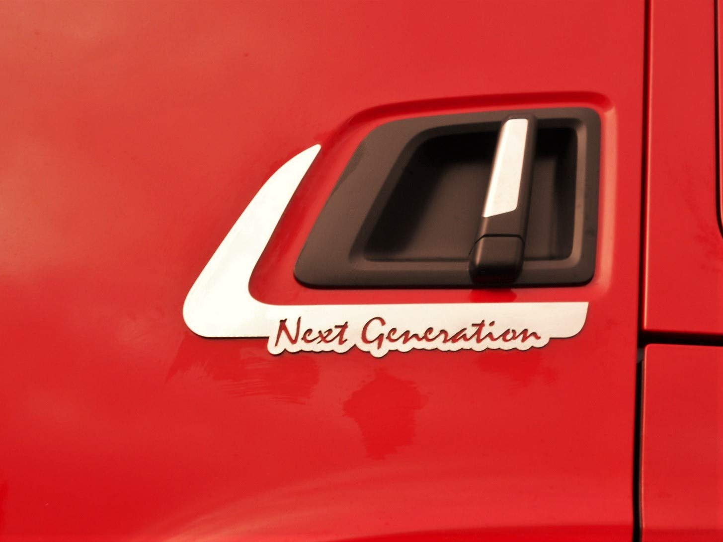 2x Türgriff Dekor Edelstahl Next Generation für neue Scania S und R Serie 2016+ Trucks von 24/7Auto