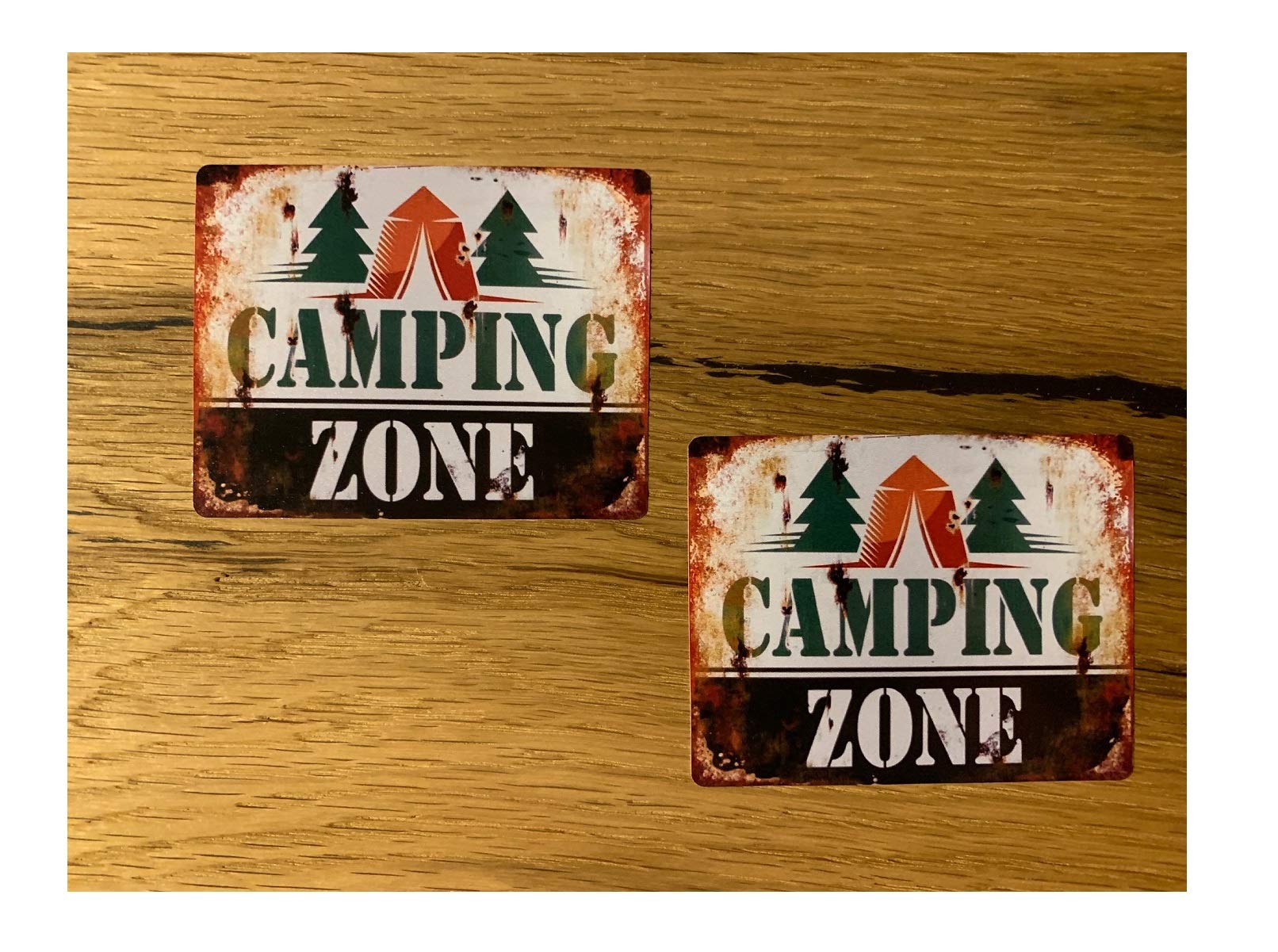 24/7stickers #655 / 2X Aufkleber Camping 8 x 6,5 cm Camper Wohnmobil Vintage Oldtimer Oldschool Retro Wohnwagen Outdoor 4x4 Tuning 24/7stickers #655 / 2X Aufkleber Camping 8 x 6,5 cm Camper Wohnmobil Vintage Oldtimer Oldschool Retro Wohnwagen Outdoor 4x4 Tuning von 24/7stickers