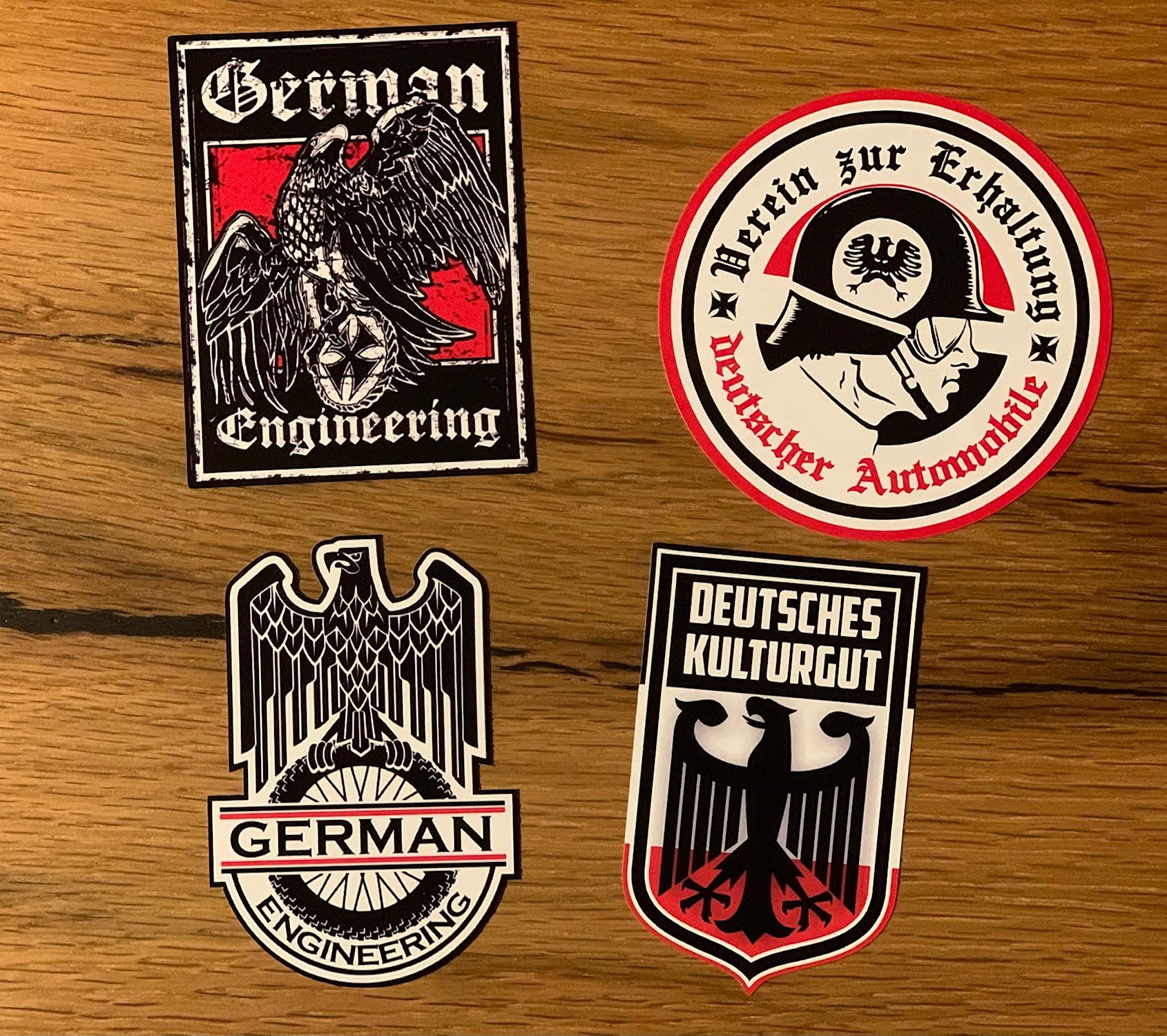 24/7stickers #940 / KULTURGUT Aufkleber Set 8cm Adler Oldtimer Youngtimer German Oldschool Sticker Auto Käfer Bus T1 T2 T3 Aircooled luftgekühlt Kult Fun 24/7stickers #940 / KULTURGUT Aufkleber Set 8cm Adler Oldtimer Youngtimer German Oldschool Sticker Auto Käfer Bus T1 T2 T3 Aircooled luftgekühlt Kult Fun von 24/7stickers