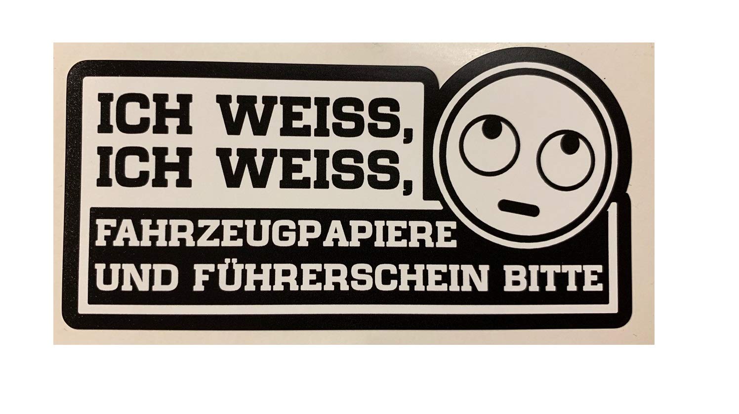 24/7stickers MG051 / Ja Ja Aufkleber je 11x5,5cm Oldschool Retro Oldtimer Auto Tuning OEM Low Deep von 24/7stickers