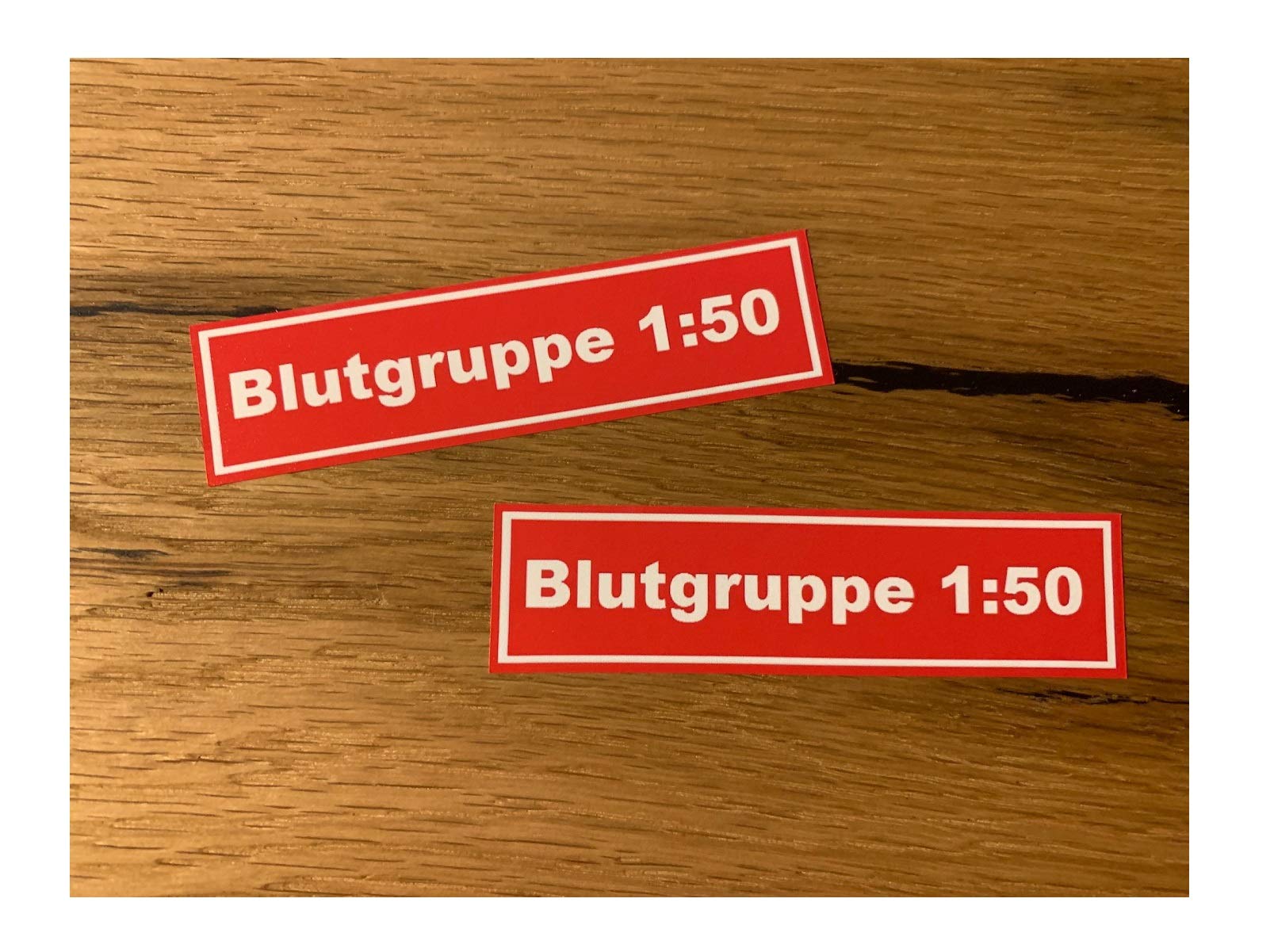 #601 / 2X Mopped Aufkleber 10 x 2,5 cm Tuning Sticker Roller 1:50 Zweitakter Vespa Simson Schwalbe Trabbi DDR usw. von 24/7stickers