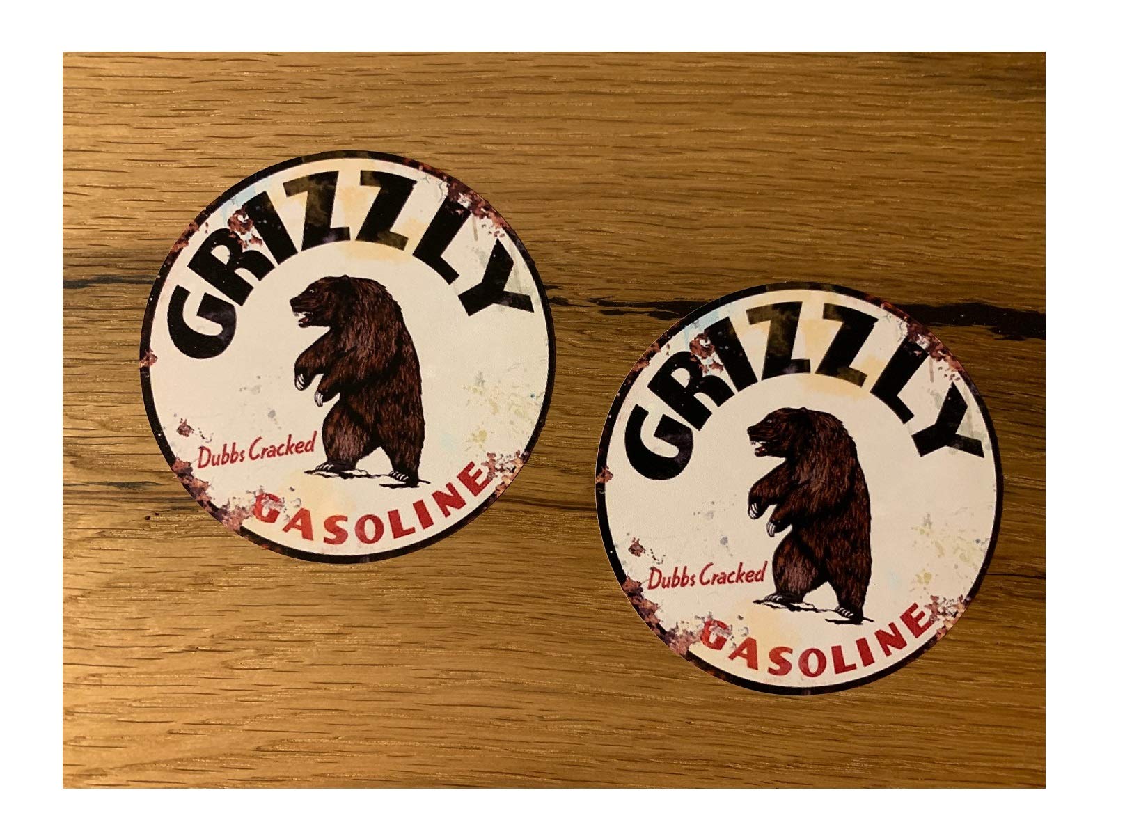 #615 / 2X Vintage Öl Sticker 7,5 cm Aufkleber Auto Tuning Odtimer Retro Look V8 Hotrod Muscle Car Rat Rost #615 / 2X Vintage Öl Sticker 7,5 cm Aufkleber Auto Tuning Odtimer Retro Look V8 Hotrod Muscle Car Rat Rost von 24/7stickers