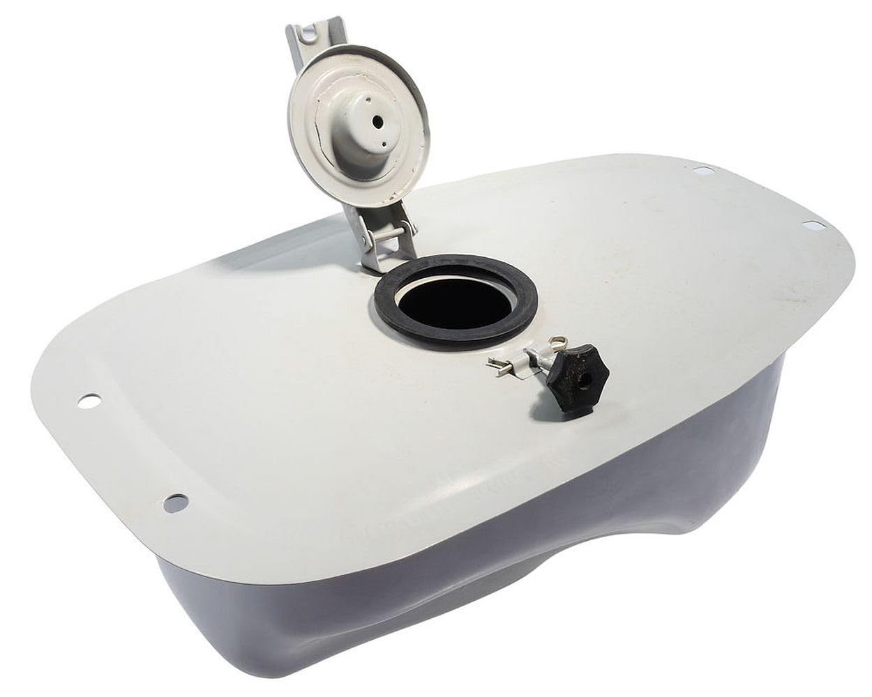 2EXTREME Benzintank Sprit Metall grau kompatibel mit Vespa VBB 150 PX80 100 125 150 200 Rally Sprint 2EXTREME Benzintank Sprit Metall grau kompatibel mit Vespa VBB 150 PX80 100 125 150 200 Rally Sprint von 2EXTREME