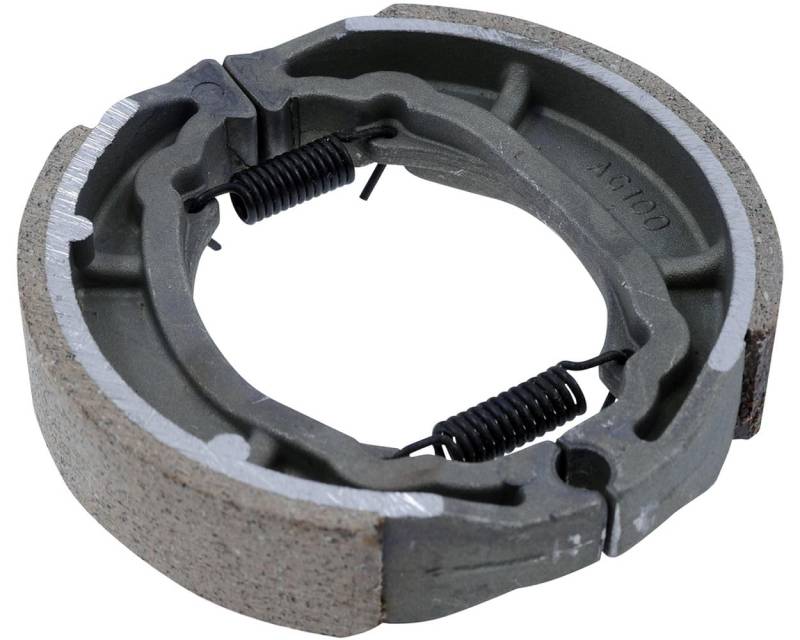 2EXTREME Bremsbacken hinten mit Federn Roller 110x25mm kompatibel mit Baotian Benzhou Malaguti kompatibel mit Piaggio von 2EXTREME