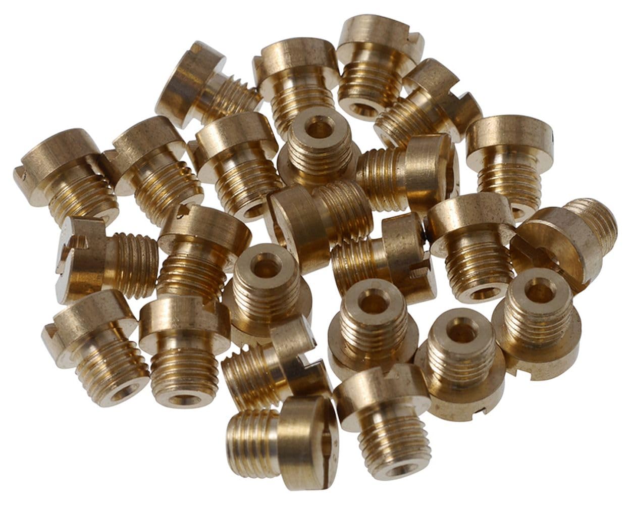2EXTREME Düsenset (25Stk) M6 / 6mm 55-115 kompatibel für Dellorto Vergaser PHNL, PHVA, PHBH, PHBN, PHVB, PHBG, VHS-MIKUNI VM16-20, VHSA, VHSB, VHSC, VHST, GURTHNER PAA, PYA, PYM von 2EXTREME