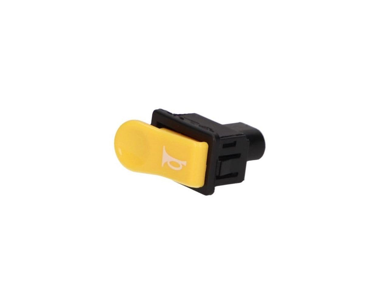 2EXTREME Hupenknopf schwarz/gelb kompatibel für Gilera Storm 50 TEC2T, Piaggio Free 50 TT FCS2T von 2EXTREME