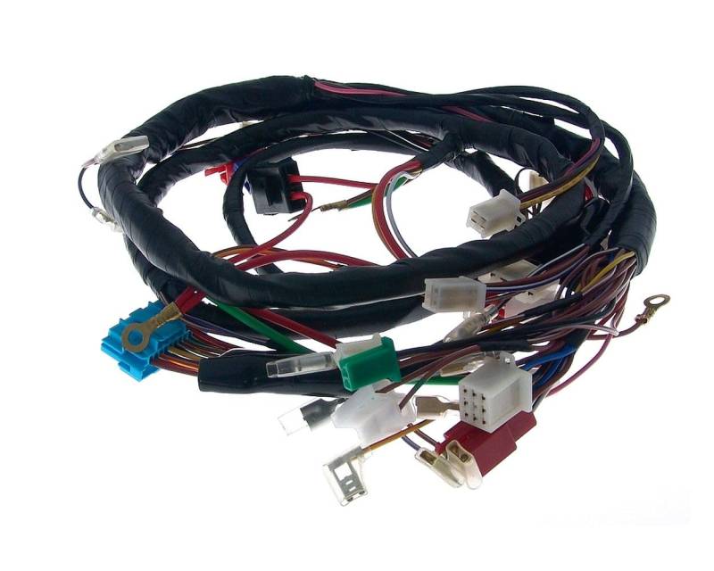 2EXTREME Kabelbaum Ersatz kompatibel mit Yamaha Aerox/MBK Nitro bis Bj. 2003 mit CDI 1 Stecker / 3 Pins ohne Digitaltacho von 2EXTREME