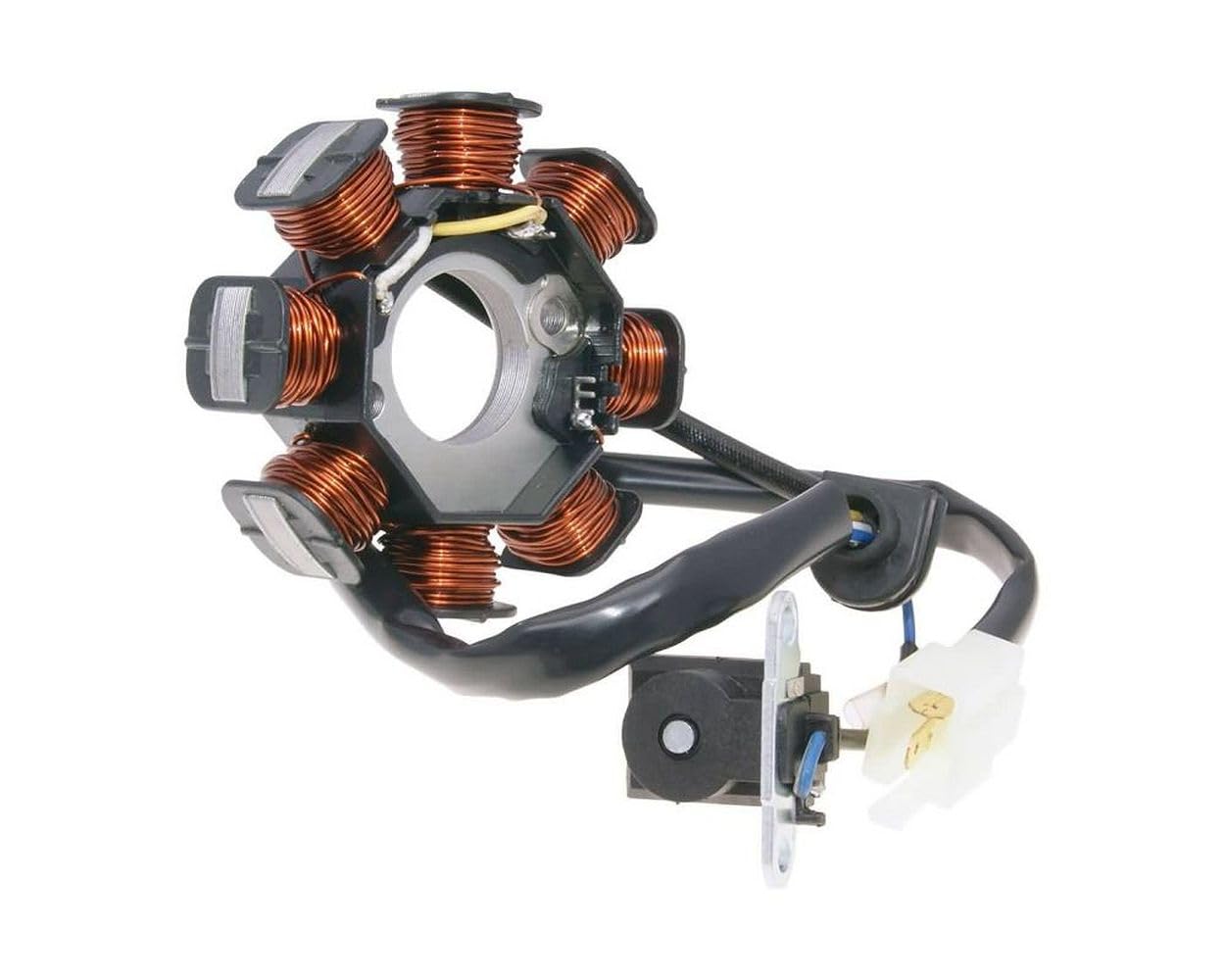 2EXTREME Lichtmaschine/Stator für Peugeot 4T 50ccm kompatibel für Ludix 50 Professional, Speedfight 3 von 2EXTREME