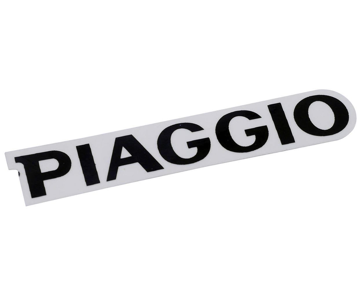 2EXTREME Schriftzug Aufkleber Sticker für Kaskade/Beinschild Piaggio schwarz 78x15mm von 2EXTREME