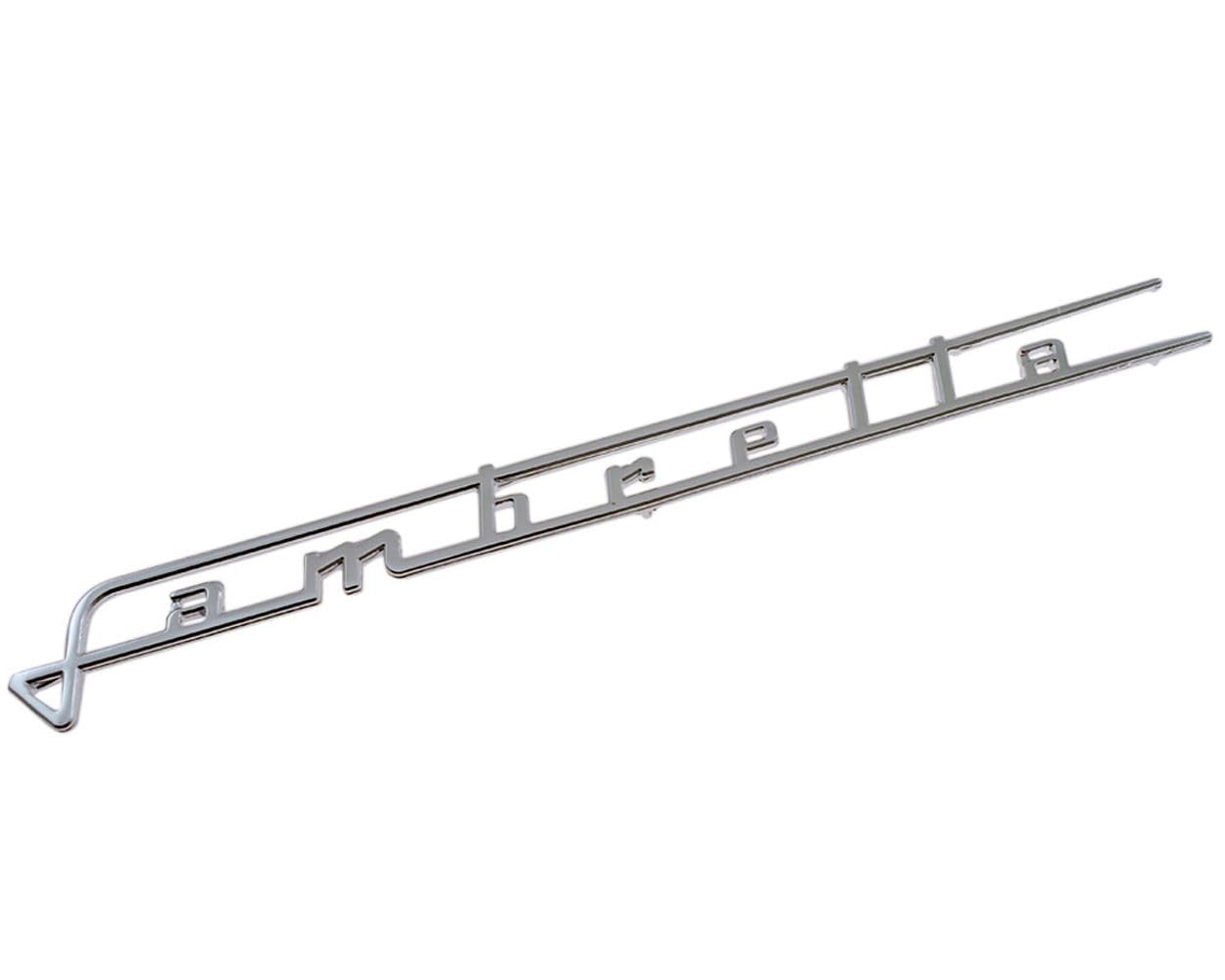 2EXTREME Schriftzug Emblem Beinschild Lambretta Chrom 212x23mm, 5 Pin 2EXTREME Schriftzug Emblem Beinschild Lambretta Chrom 212x23mm, 5 Pin von 2EXTREME