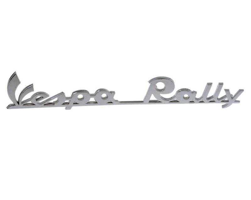 2EXTREME Schriftzug für Heck Vespa Rally Chrom 160x25mm, 4 Pin von 2EXTREME