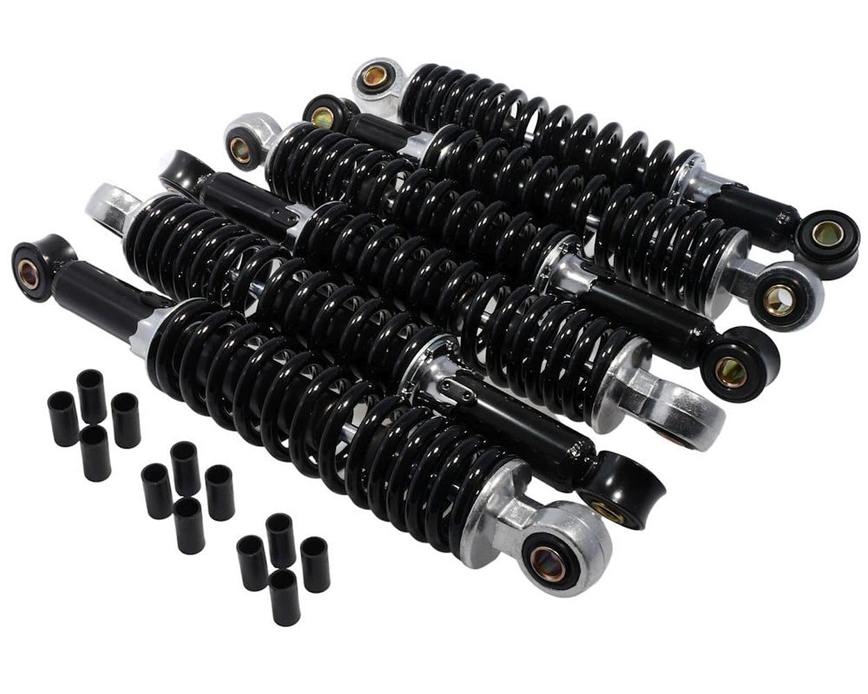 2EXTREME Tieferlegung Set DUO Stoßdämpfer schwarz 4x 280mm und 2x 260mm kompatibel für Simson 2EXTREME Tieferlegung Set DUO Stoßdämpfer schwarz 4x 280mm und 2x 260mm kompatibel für Simson von 2EXTREME