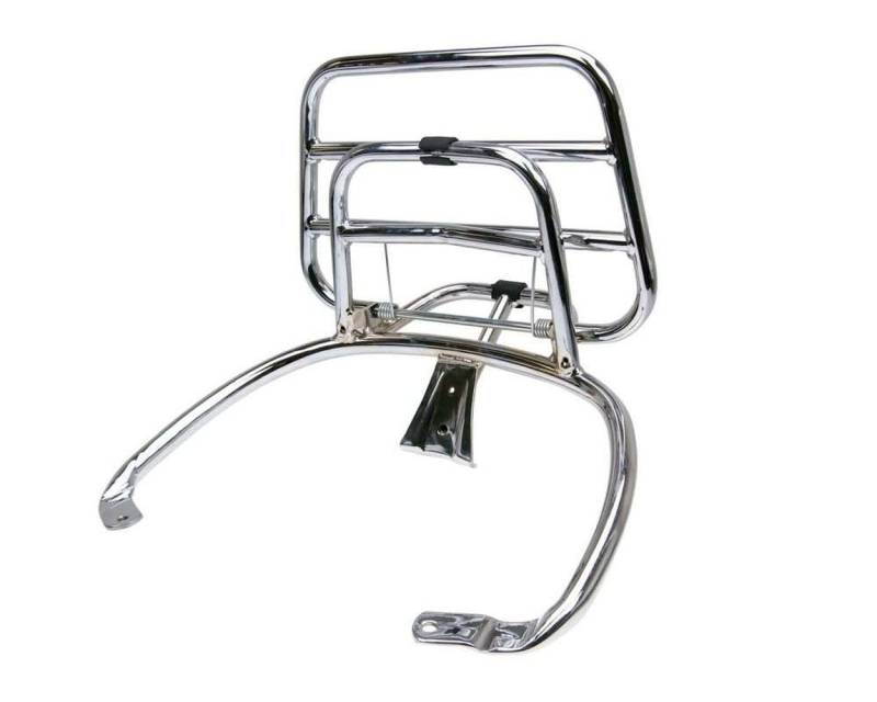 2EXTREME Top Case Träger Gepäckträger klappbar Chrom kompatibel mit Vespa Primavera 150 iGet 3V 16-19 E4 von 2EXTREME