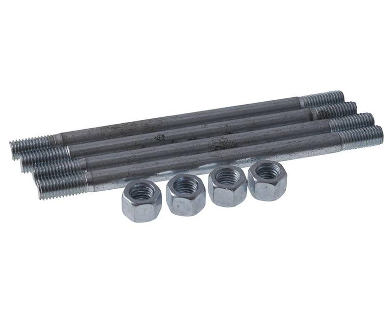 2EXTREME4 Zylinderstehbolzen mit Muttern M7 110mm kompatibel mit Yamaha Aerox, Axis 50, BWS, Breeze 50 von 2EXTREME