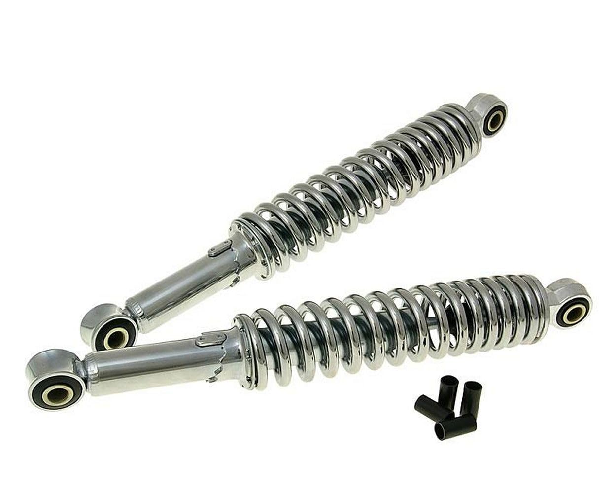 2x Hercules Stoßdämpfer chrom 310mm Sachs Mofa Prima Optima P3 HR MF MP Kreidler 2x Hercules Stoßdämpfer chrom 310mm Sachs Mofa Prima Optima P3 HR MF MP Kreidler von 2EXTREME