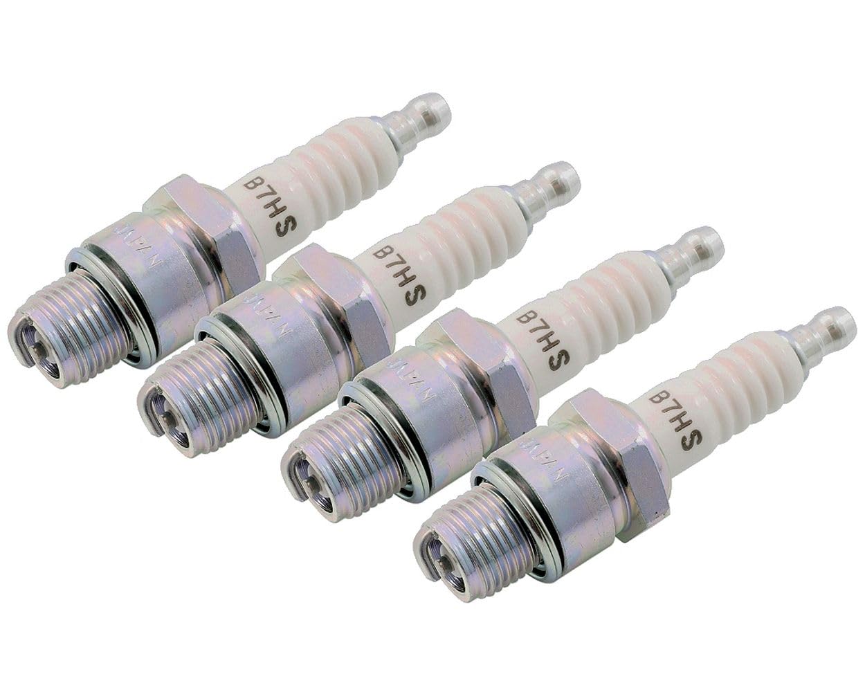NGK B7HS kurzgewinde Zündkerze 4x, 4Stk kompatibel für Roller, Mofa, Moped, Scooter, Simson 5110 NGK B7HS kurzgewinde Zündkerze 4x, 4Stk kompatibel für Roller, Mofa, Moped, Scooter, Simson 5110 von 2EXTREME
