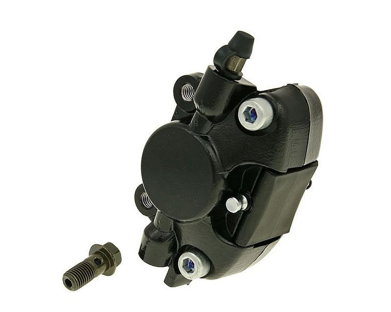 2EXTREME Bremssattel Bremszange vorne kompatibel für PIAGGIO Zip 50 4T 06-, Liberty 50 Post DT 2T 02-04, Zip 2 50 DT AC 00-09, Sfera RST 50 DT AC 95-97, Vespa ET2-00 von 2EXTREME