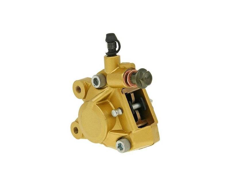 2EXTREME Bremssattel vorne gold kompatibel mit MBK Nitro kompatibel mit Yamaha Aerox 50 Cat 03-, Peugeot SPEEDFIGHT2 50 AC, Neos 50 2T, Ovetto 50 2-Takt, BW´s 50 NG -98 von 2EXTREME