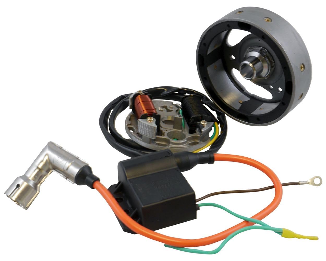 Elektronische Zündung/Zündanlage/Lichtmaschine mit CDI/Zündspule 12V für Puch Maxi, Sachs 506, Hercules GT Elektronische Zündung/Zündanlage/Lichtmaschine mit CDI/Zündspule 12V für Puch Maxi, Sachs 506, Hercules GT von 2EXTREME