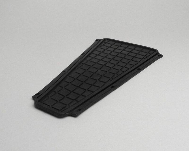 Fußmatte Durchstieg schwarz kompatibel für Vespa PX 80, P80X, P125 X PX 125 P200 E PX200 E von 2EXTREME