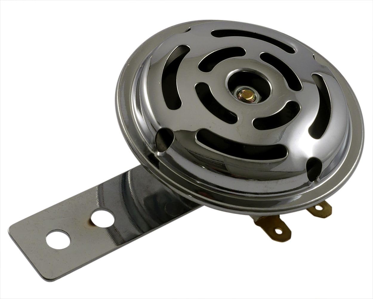 Hupe Horn 6 Volt 9 Watt AC 70mm Chrom Roller,Moped,Mofa usw Hupe Horn 6 Volt 9 Watt AC 70mm Chrom Roller,Moped,Mofa usw von 2EXTREME