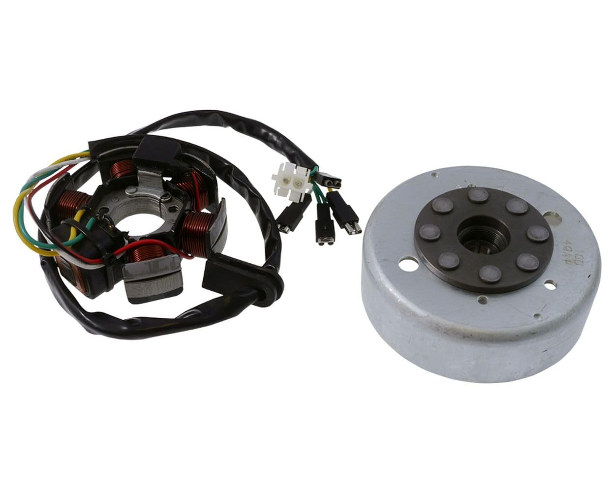 Lichtmaschine Stator/Rotor kompatibel für Derbi Senda DRD 50 (2005-) D50B0, Derbi Senda 50 (2006-) D50B0 von 2EXTREME