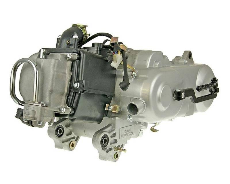 Motor komplett 10 Zoll 50cc GY6 4T 139QMA mit SLS kompatibel für AGM GMX 450,GMX 550 Roller von 2EXTREME
