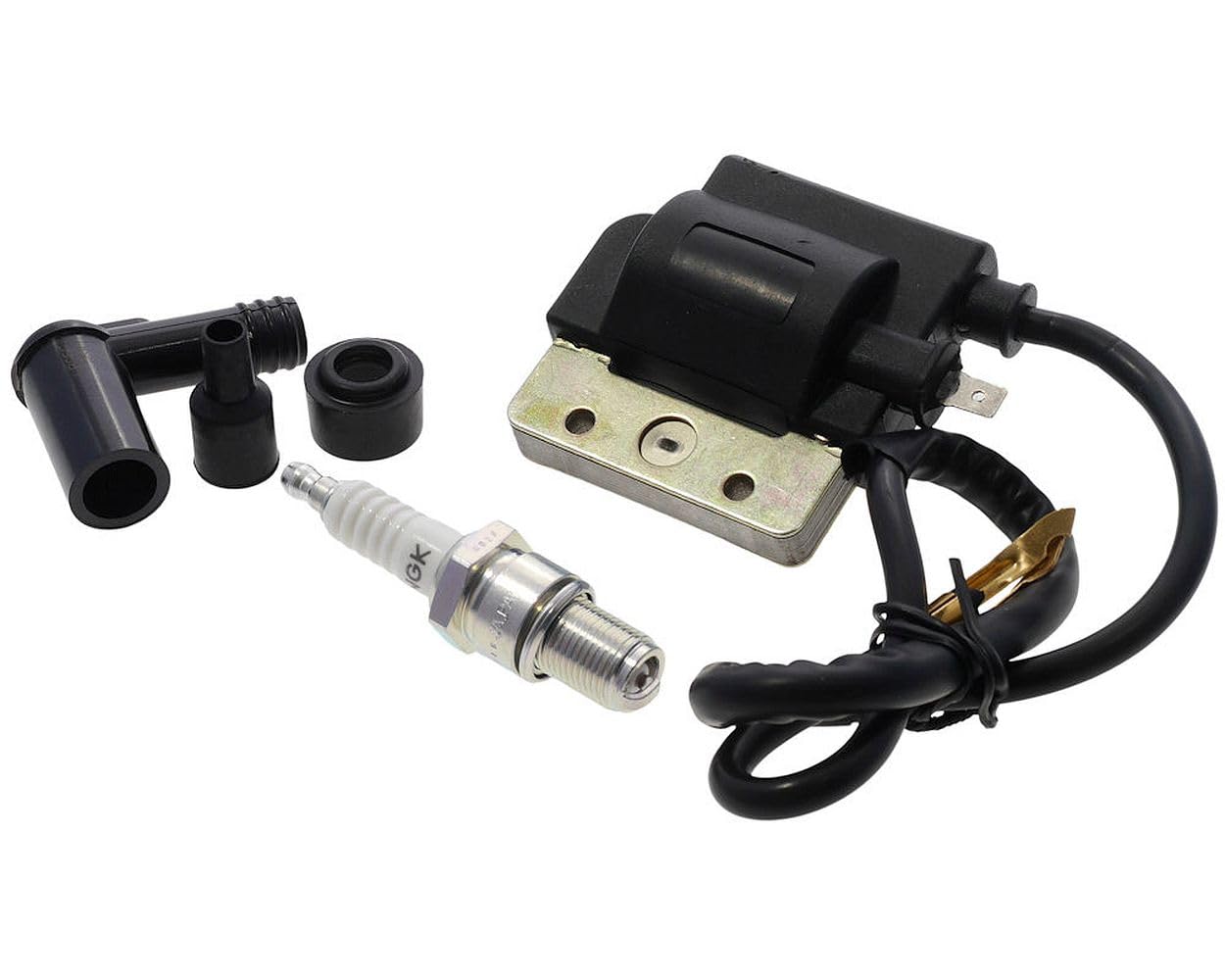 Zündspule Zündkerze Zündkabel Zündkerzenstecker kompatibel mit Piaggio TPH SKR 125 Runner Maxi Zündspule Zündkerze Zündkabel Zündkerzenstecker kompatibel mit Piaggio TPH SKR 125 Runner Maxi von 2EXTREME