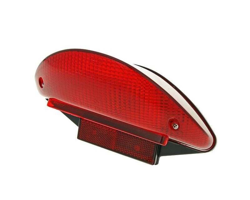 Rücklicht komplett mit Leuchtmittel kompatibel mit Yamaha Aerox, YQ Aerox 50/50R 97-11, Cagiva Planet 125 98-03, Mbk Nitro, Raptor/V Raptor/Xtra Raptor 1000 00-05 von 2EXTREME