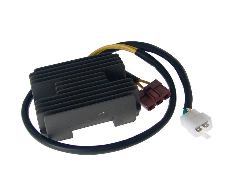 Spannungsregler/Gleichrichter 7-Pin kompatibel mit Aprilia Atlantic, Vespa GTS/GT60/GTV/Navy 250 05/10, Atlantic/Sprint 400/500 06/08, Gilera Nexus 500, Piaggio X8 ie 250 05/07 von 2EXTREME