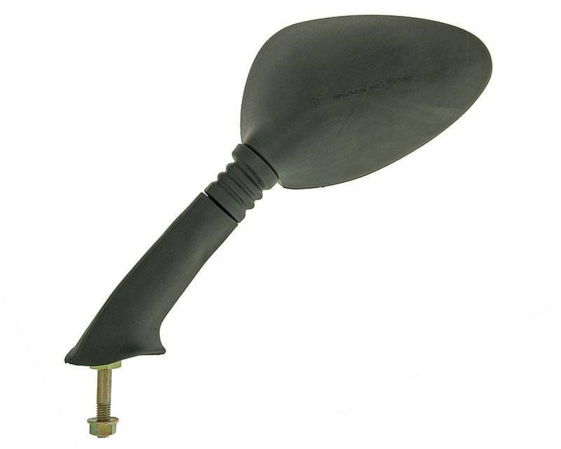 Spiegel links schwarz in OEM Qualität M8/125 kompatibel mit Piaggio Sfera RST 50 von 2EXTREME