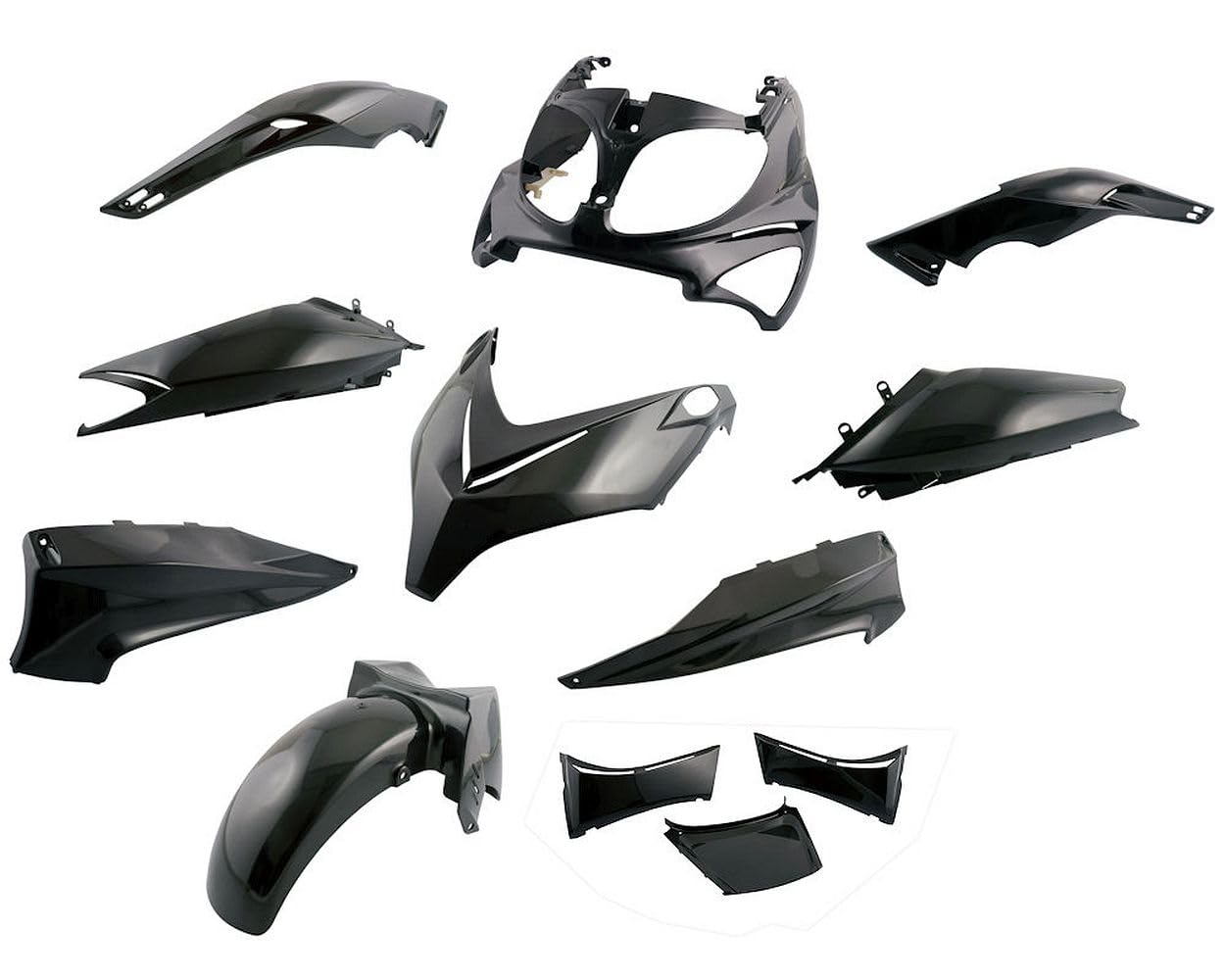 Verkleidungskit TNT 12-teilig unlackiert Verkleidung Set kompatibel mit Yamaha TMAX T-Max 500 Verkleidungskit TNT 12-teilig unlackiert Verkleidung Set kompatibel mit Yamaha TMAX T-Max 500 von 2EXTREME