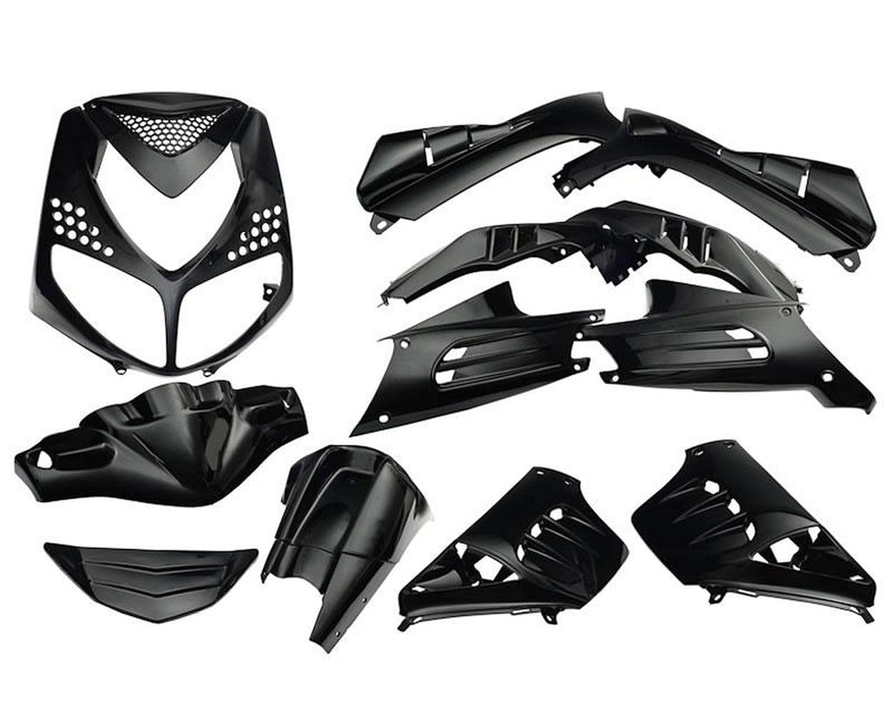 Verkleidungskit kompatibel mit Peugeot Speedfight II - 13 Teile - schwarz metallic Verkleidungskit kompatibel mit Peugeot Speedfight II - 13 Teile - schwarz metallic von 2EXTREME