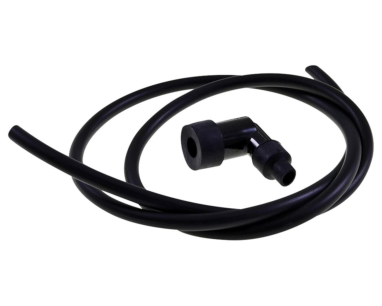 Zündkerzenstecker + Zündkabel 7mm kompatibel für Piaggio TPH NRG Sfera NSL ZIp SSL Runner von 2EXTREME