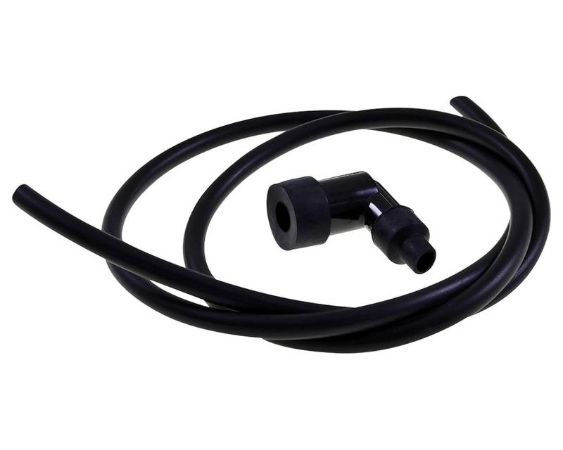 Zündkerzenstecker + Zündkabel 7mm kompatibel mit Piaggio TPH NRG Sfera NSL ZIp SSL Runner von 2EXTREME