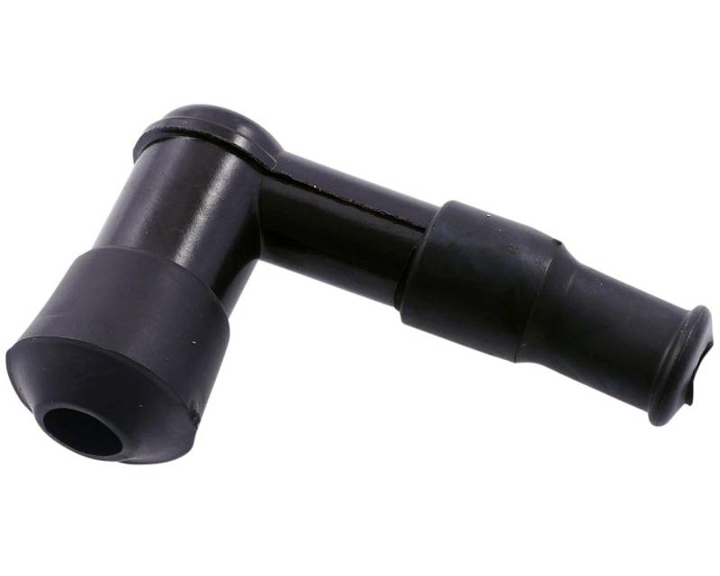 Zündkerzenstecker standard 90 Grad schwarz lang von 2EXTREME