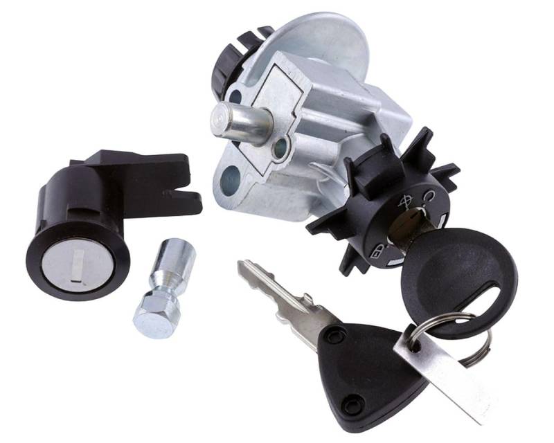 Zündschloss kompatibel mit PEUGEOT Speedfight 2 50 AC LC, Vivacity 50, Elystar 50 TSDI, Speedfight 2 100 2T AC 01-07 S2AB, Speedfight 1 50 AC, Speedfight 1 100 2T AC 98-00 S2AA von 2EXTREME