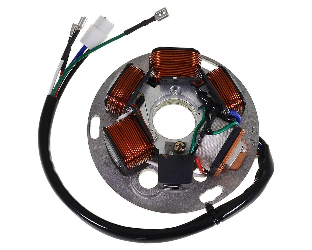 Zündung Lichtmaschine Stator 5 Polig Standard kompatibel für Vespa PX 125/200 E Lusso von 2EXTREME