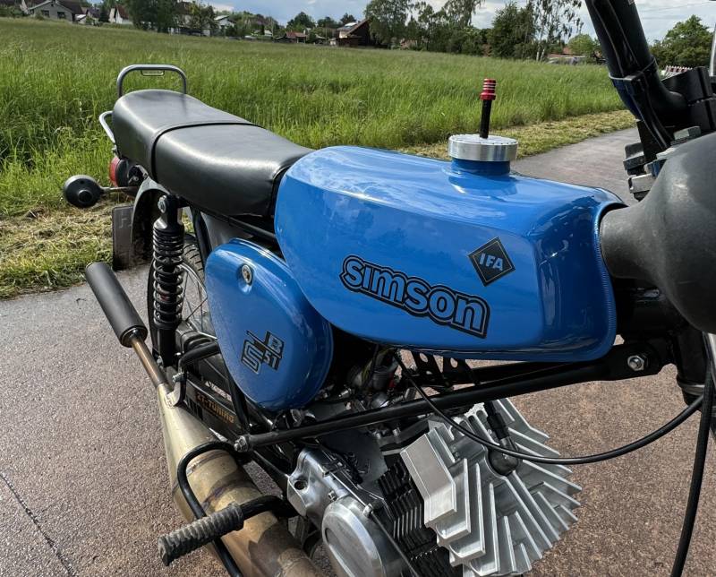 Transparente Simson S51B IFA Aufkleber 6 teilig von 2taktshop