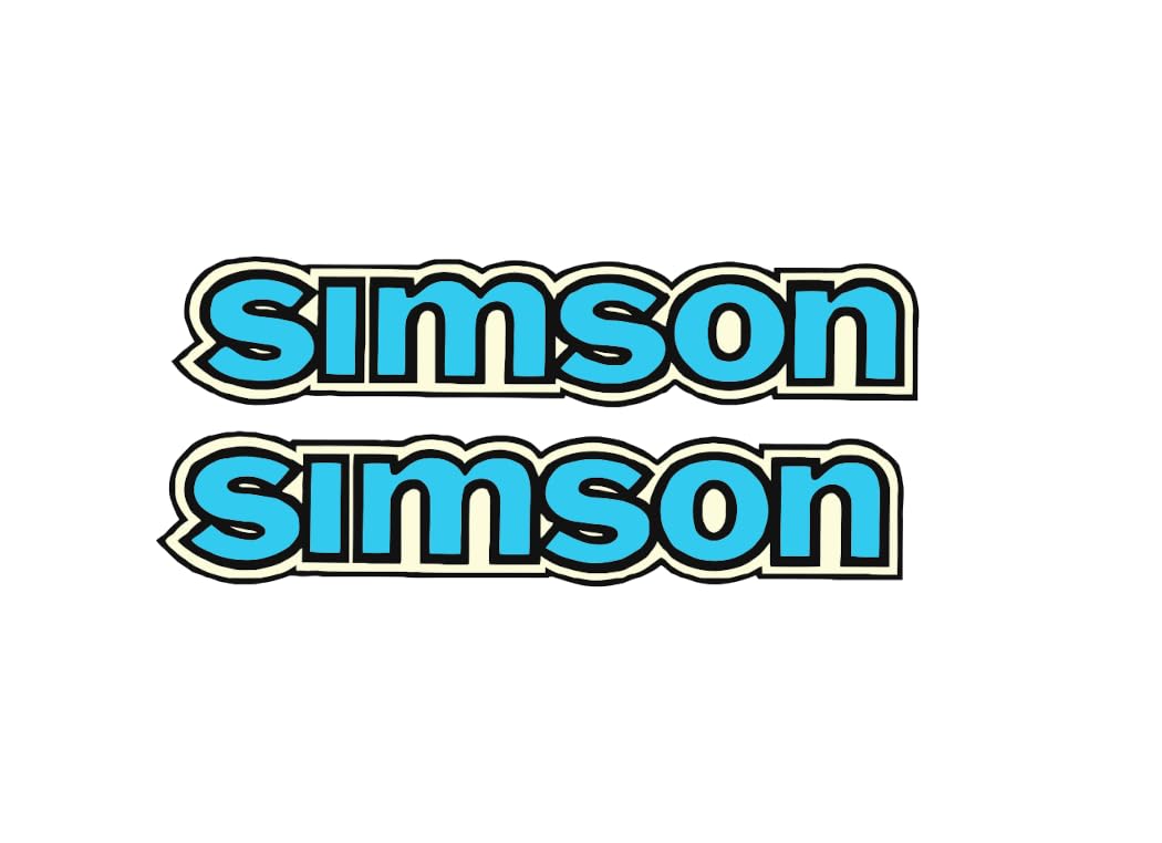 Wasserschiebebild Simson S50 Klein Blau Wasserabziehbild, Nass Schiebebild Wasserschiebebild Simson S50 Klein Blau Wasserabziehbild, Nass Schiebebild von 2taktshop