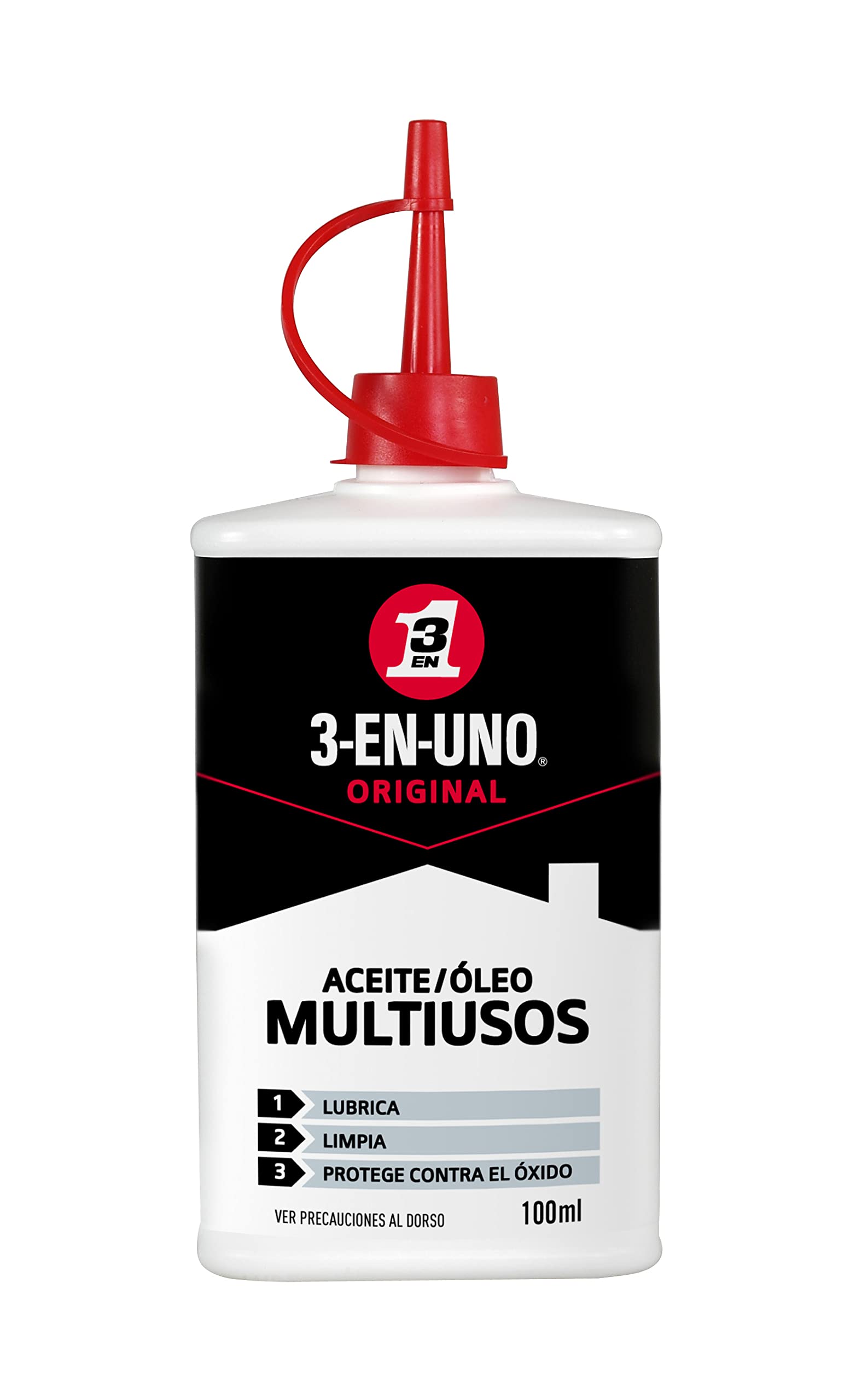 3-IN-ONE EN UNO 34059 3-in-1-Öl für Reinigung und Schutz, 100 ml, durchsichtig, 100ml von 3-IN-ONE
